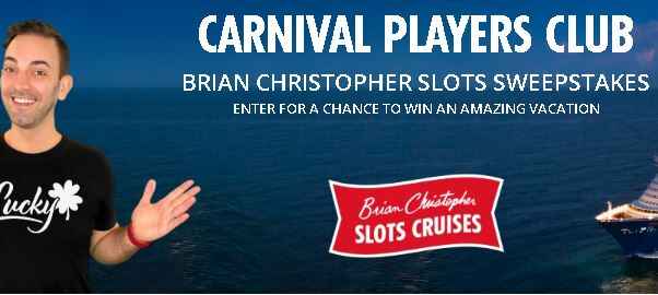 Carnival Cruise Line Brian Christopher Slots Sweepstakes