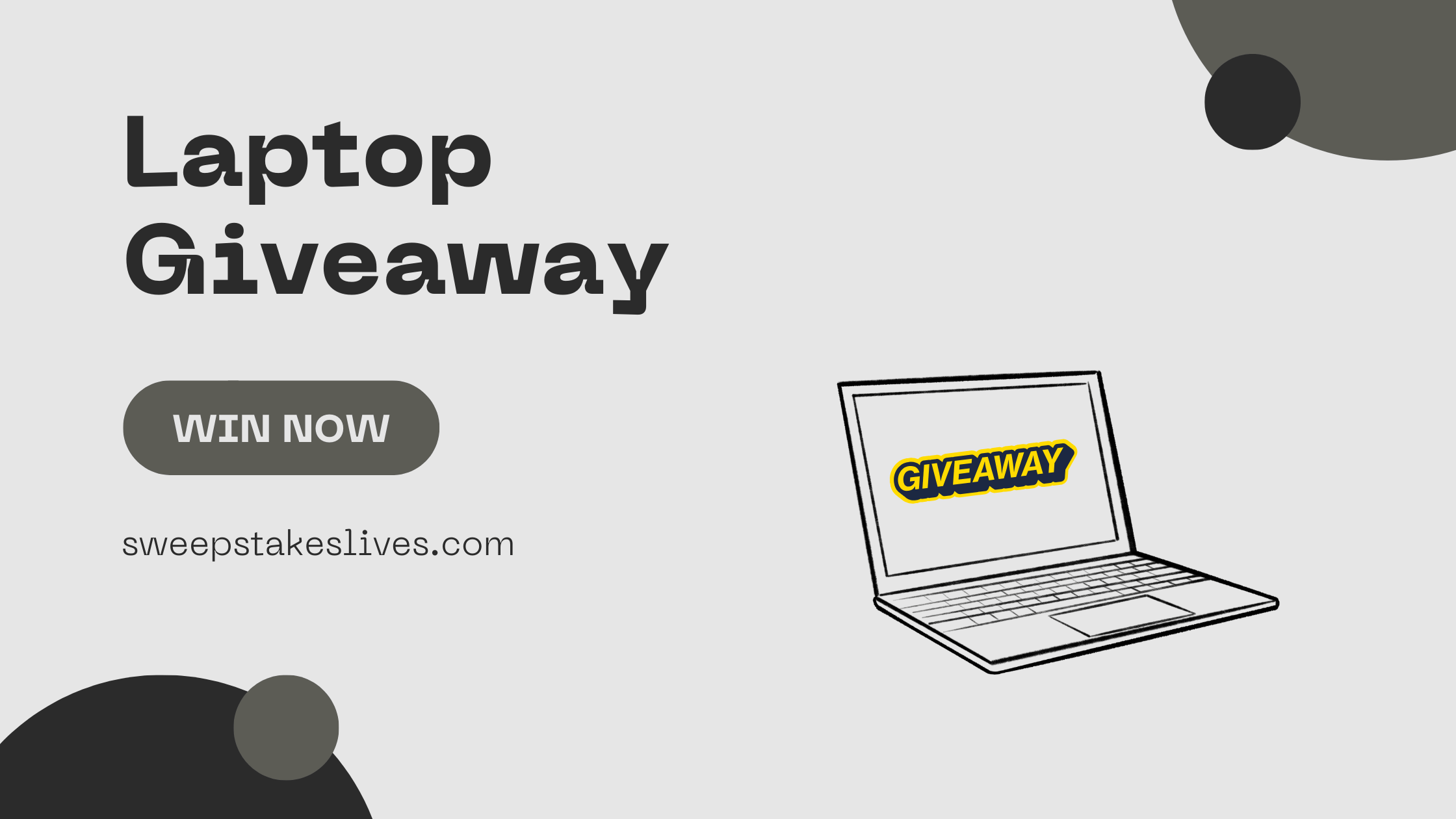 Laptop Giveaway