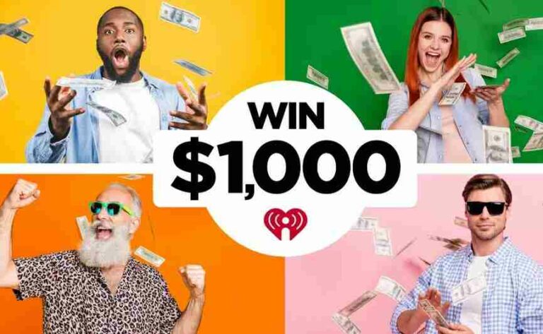iHeartRadio $1000 Cash Contest