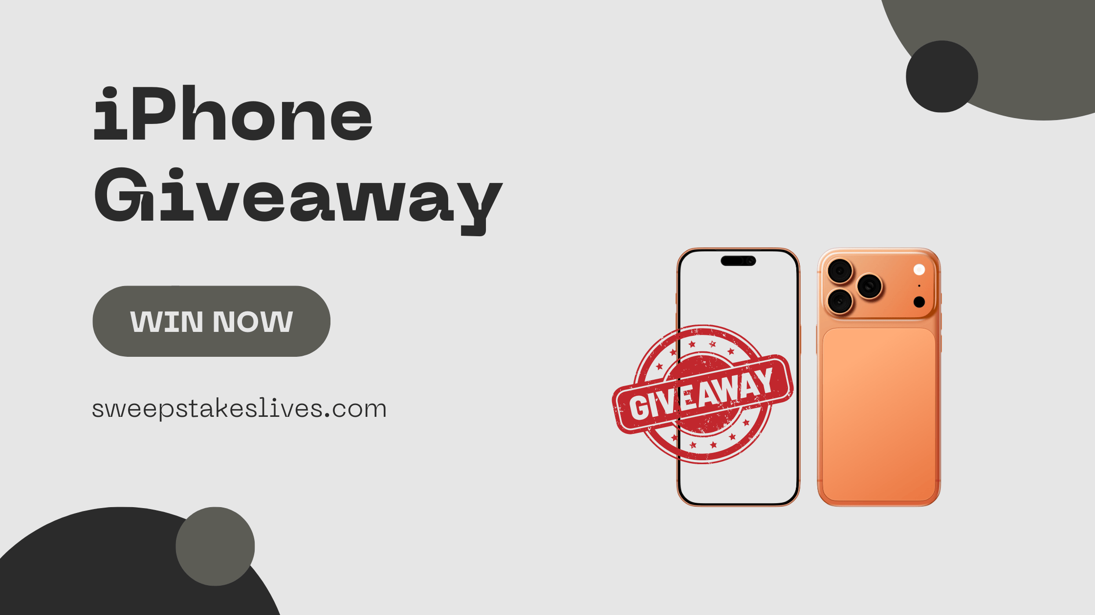 iPhone Giveaway