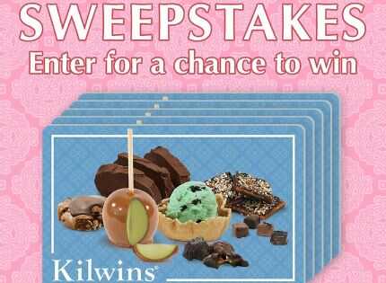 Kilwins Valentine’s Day Sweepstakes