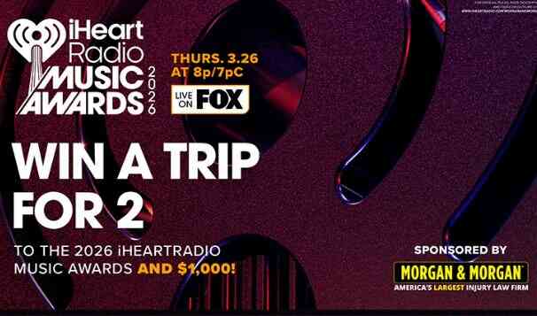 iHeartRadio Music Awards Sweepstakes