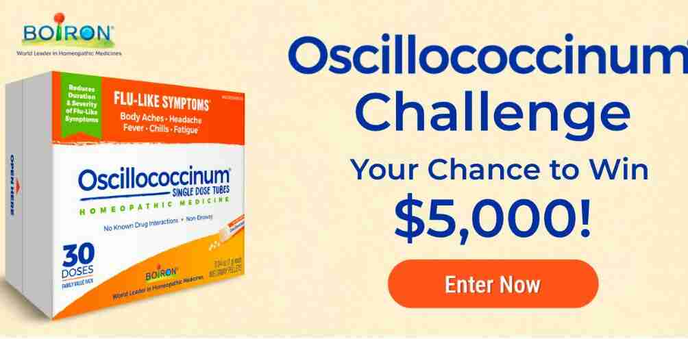 Boiron USA Oscillococcinum Challenge Contest