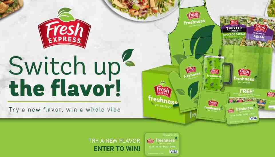 Fresh Express Switch Up the Flavor Sweepstakes