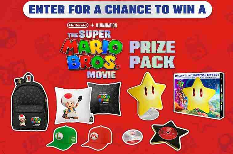 The Super Mario Bros Power-Up Sweepstakes