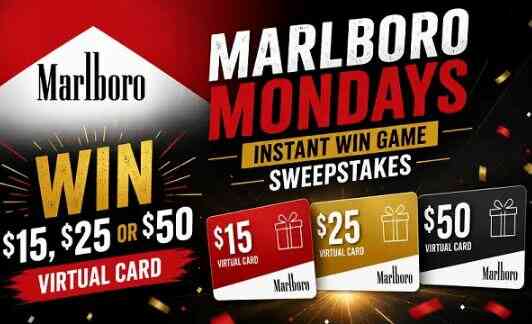 Marlboro Mondays Instant Win Game Sweepstakes